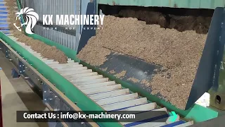 kx biomass briquette plant sawdust briquette plant 8ton/h with rotary dryer