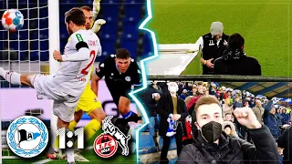 BIELEFELD vs KÖLN 1:1 Stadion Vlog 🔥 Talk mit Baumgart! Aufgeheizte Stimmung! Brych in Bestform!