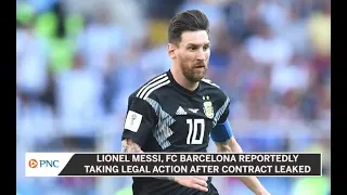 Lionel Messi Reportedly Taking Legal Action After Contract Details Leaked