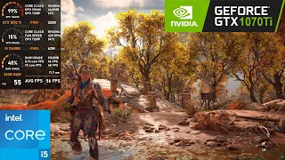 GTX 1070 Ti : Horizon Forbidden West - All Graphics Settings Tested
