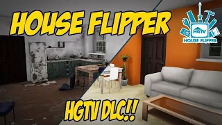 HOUSE FLIPPER HGTV DLC - First Look & Gameplay - ScottDogGaming