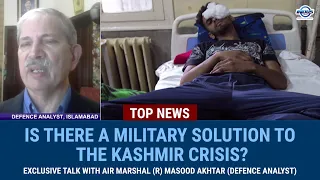 EXCLUSIVE TALK WITH AIR MARSHAL (R) MASOOD AKHTAR REGARDING THE KASHMIR ISSUE | Indus News