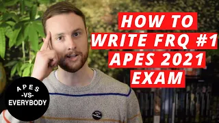 How to Write the Experimental Design FRQ on the AP Environmental Science Exam