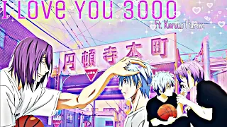 I love you 3000 Lyric Prank || Kuroko harem || Ft. MuraKuro