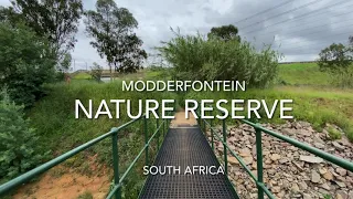 Modderfontein Nature Reserve, Taroko Trail Park, Trail Running (11km - 1h12m), Joburg - South Africa