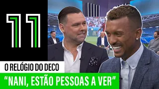 Nani conta história hilariante com Maniche e Deco