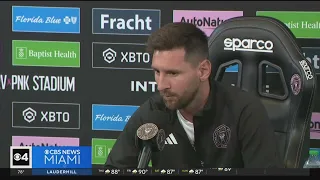 Lionel Messi holds first press conference since joining Inter Miami CF