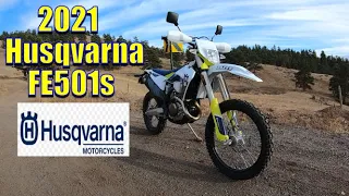 Husqvarna FE501s Ride and Review!