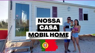 TOUR PELA NOSSA CASA T3 (MOVIL, MOBIL HOME) EM PORTUGAL