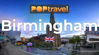 Walking in BIRMINGHAM / England (UK) 🇬🇧- 4K 60fps (UHD)