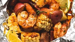 Shrimp Boil Foil Packs