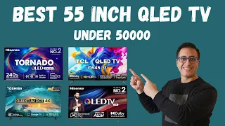 Best 55 Inch QLED TV Under 50000 in India in 2024