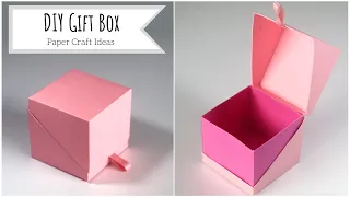 How To Make Gift Box ? DIY Gift Box | EASY Paper Craft Ideas