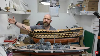 Model Ship Building - The Iconic Battleship Bismarck & HMS Victory