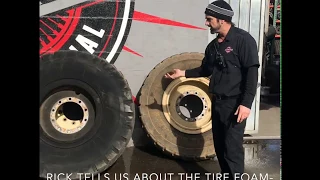 What is the Foam Filled Tire Process?