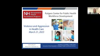 Violence and Aggression Webinar in Health Care