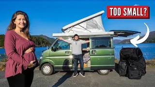 Can we fit in this TINY Japanese Campervan?