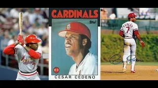 Cesar Cedeno w/1985 St. Louis Cardinals (.434)