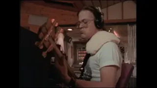 Metallica - Jason Newsted recording The Black Album's songs under directions of James メタリカ