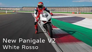 New Panigale V2 White Rosso | A "Day Off" with Pecco Bagnaia!