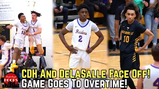 DeLaSalle vs CDH Rivalry Game Goes To Overtime In Front Of Packed Gym!