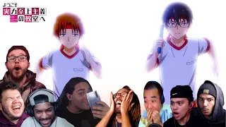 AYANOKOJI IS FAST! CLASSROOM OF THE ELITE SEASON 2 EPISODE 6 BEST REACTION COMPILATION