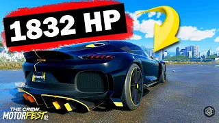 Insanely POWERFUL Gemera OE in Hypercar - The Crew Motorfest Daily Build 194