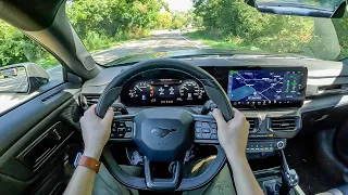 2024 Ford Mustang Dark Horse Premium - POV Test Drive (Binaural Audio)