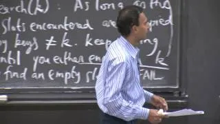 Lecture 10: Open Addressing, Cryptographic Hashing