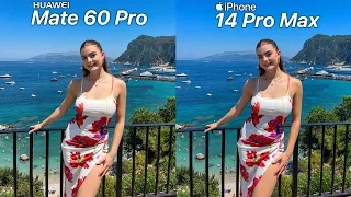 Huawei Mate 60 Pro VS iPhone 14 Pro Max Detailed Camera Comparison