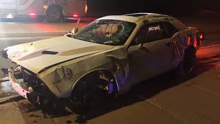 Suspected Drunken Driver Flips Car 6 Times