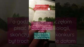 Konkurs biologiczny 🌱 wiadomości z ostatniej chwili *zaskoczenie*