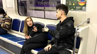 GUY w.a.nted my forms in the subway😳shock videos @Babycoma13 FITNESSTONYA/prank humor reaction