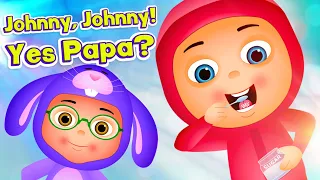 Johny Johny Yes Papa | Five Little Babies Collection | Nursery Rhymes & Cartoons | Kids Songs