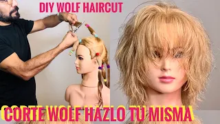 Corte wolf Hazlo Tu Misma  -  DIY WOLF HAIRCUT