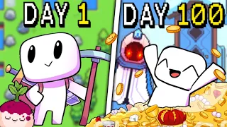 I Played 100 Days of Forager