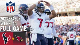 Arizona Cardinals vs Houston Texans 11/19/23 FULL GAME Week 11 | NFL Highlights Today