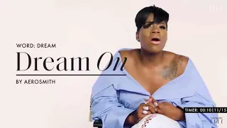 Fantasia singing Dream On