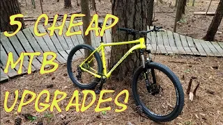 5 Cheap Mountain Bike upgrades