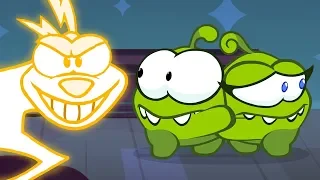 Om Nom Stories - Electric Horror! | Cut The Rope | Funny Cartoons for Kids and Babies | Moonbug TV