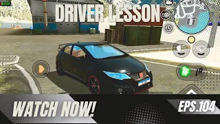 Driving Lesson 104 🚗#car #driving #lessondrivinggame #shorts #carschool #newcar​ #simulator @car_van