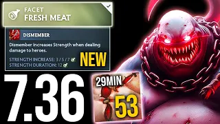 Pudge Is GIGABROKEN In New Patch 7.36 | Dota 2 New Update | Pudge Official