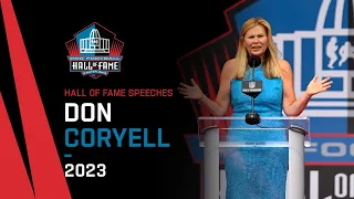 Don Coryell's Daughter's Full Hall of Fame Speech | 2023 Pro Football Hall of Fame | NFL