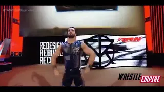 Roman Reigns vs Dean Ambrose vs Seth Rollins _WWE title Triple Theat Match WWE