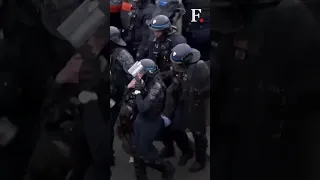 France: Protesters Clash With Police In Paris as Demonstrations Over Pension Reform Continue