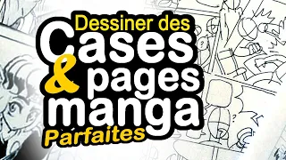 DESSINER une PAGE MANGA parfaite 😱😮#mangaka #cases