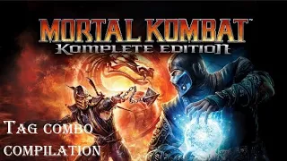 Mortal Kombat 9 Tag combo compilation