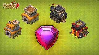 How Lower Town Hall Can  Push Legend League  ( th7, th8, th9, th10 ) in Clash Of Clans