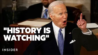 Highlights From Biden’s Fiery State Of The Union Address | Insider News