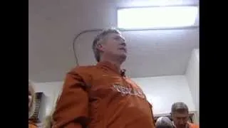 Texas Longhorns locker room after '06 Rose Bowl win vs USC